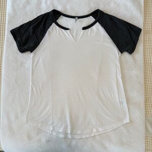 white/grey t-shirt, medium, Z Supply